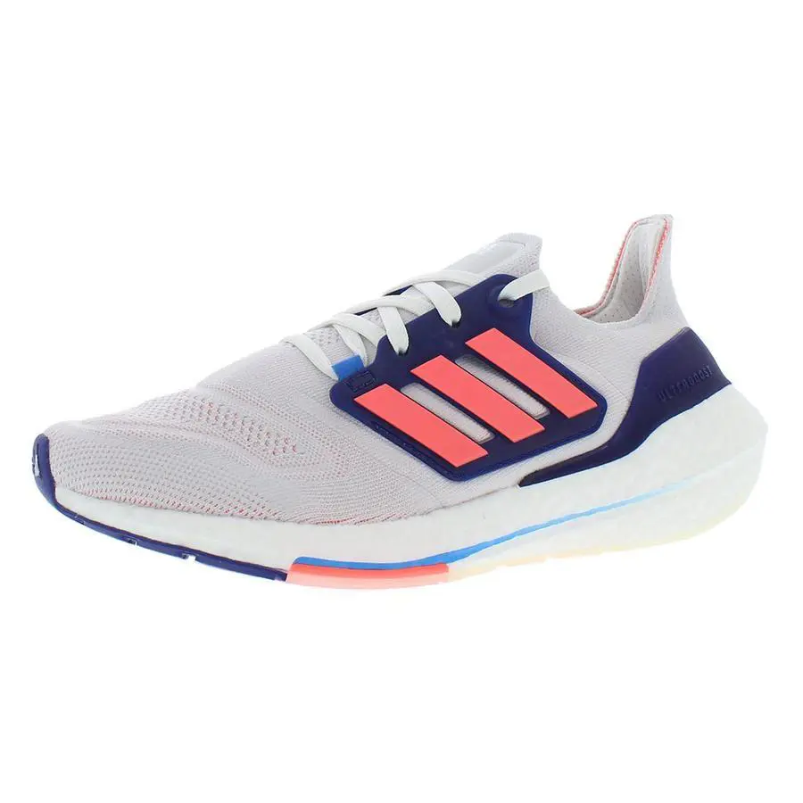 Adidas shoes - Crystal White/Turbo/Indigo, Main: White (UPC: 195734368387) 3
