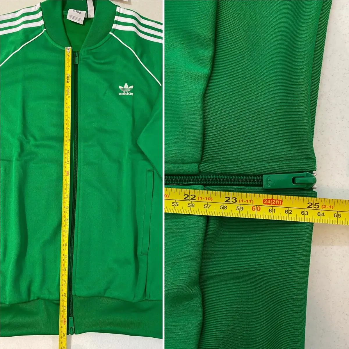 Adidas clothing - Green White 8