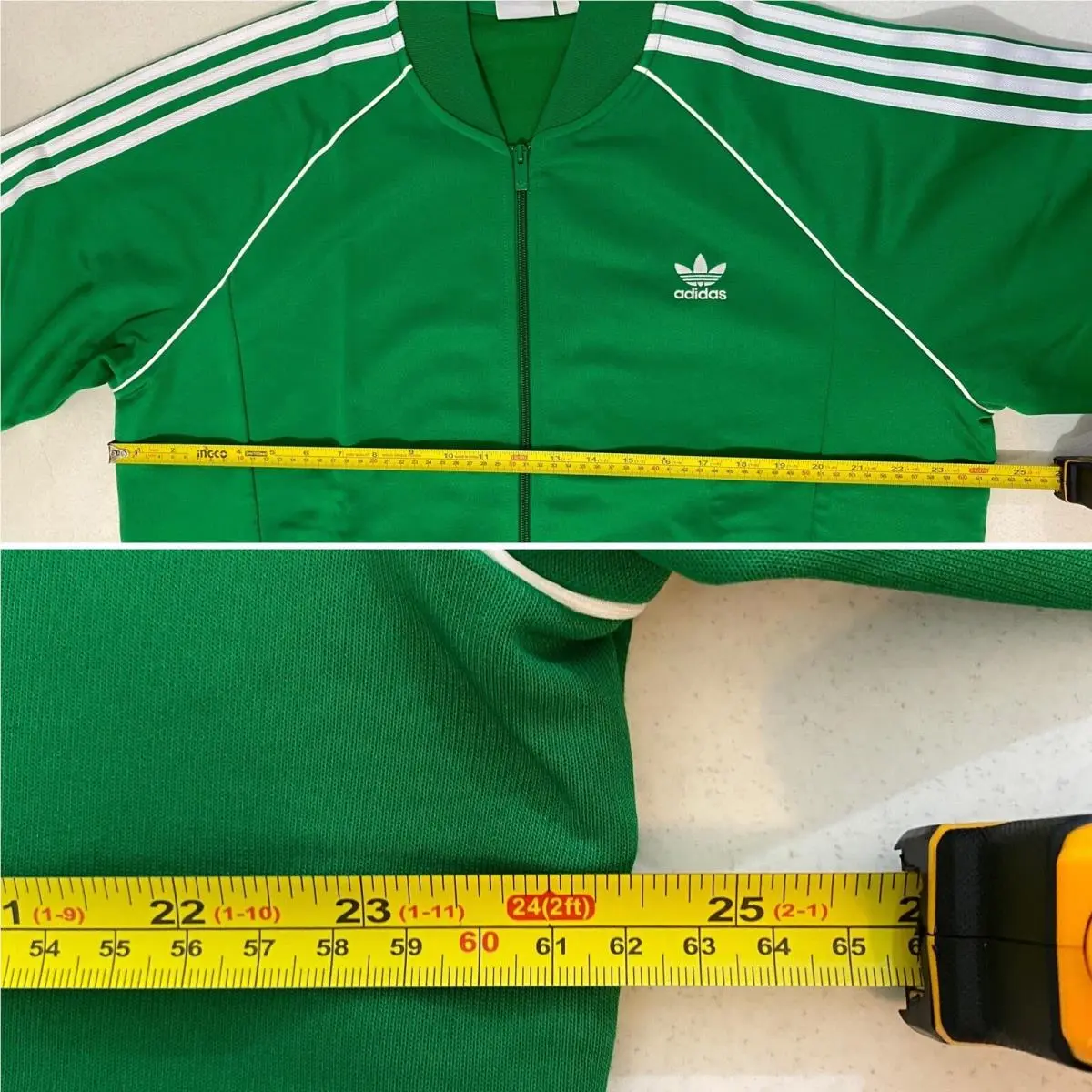 Adidas clothing - Green White 7