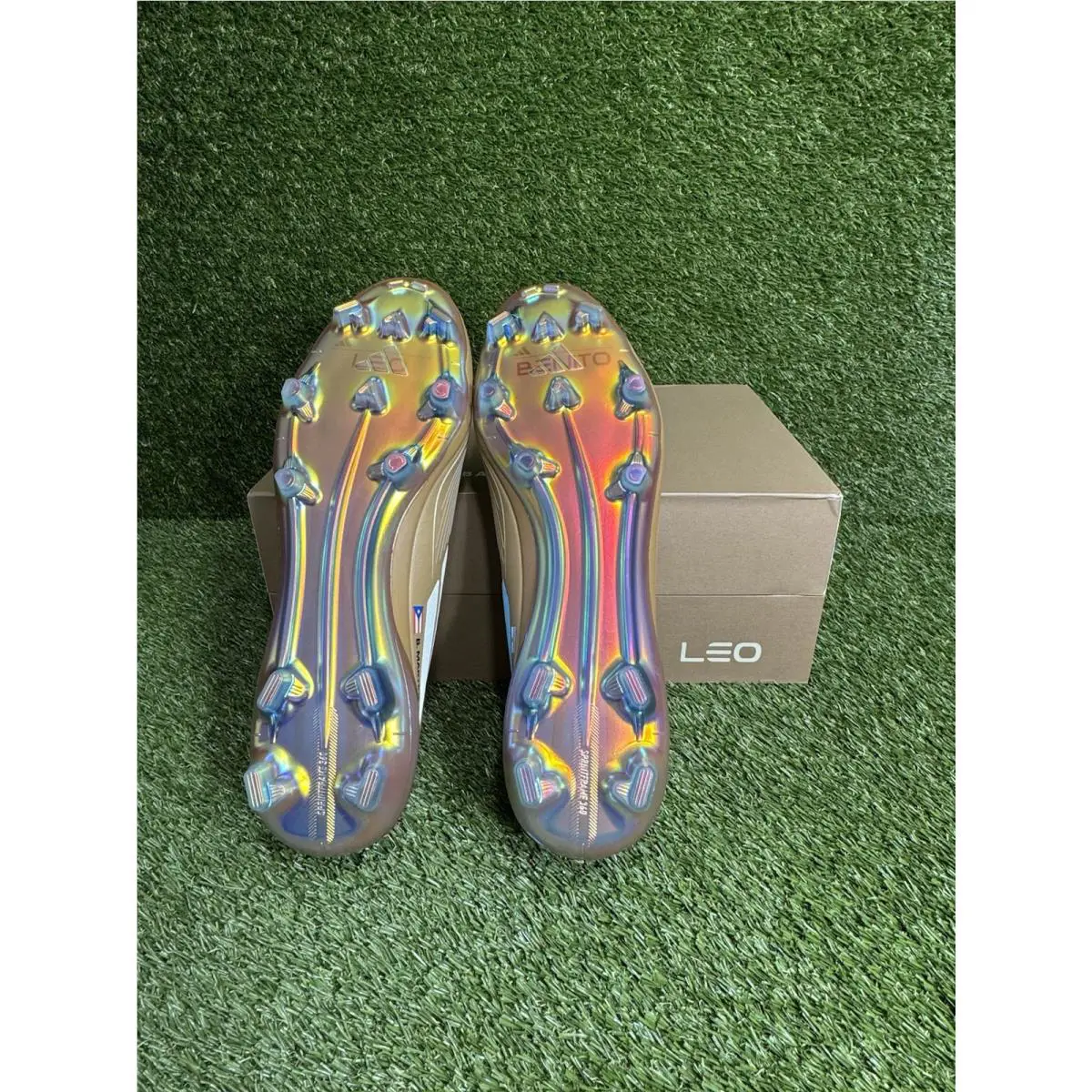 Adidas shoes - ADIDAS X MESSI X BAD BUNNY F50 ELITE - IH7336 - Brown 0