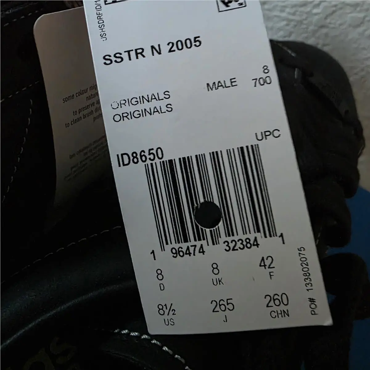 Adidas shoes - adidas Superstar - Superstar - ID8650 - Black (UPC: 196474323933) 5