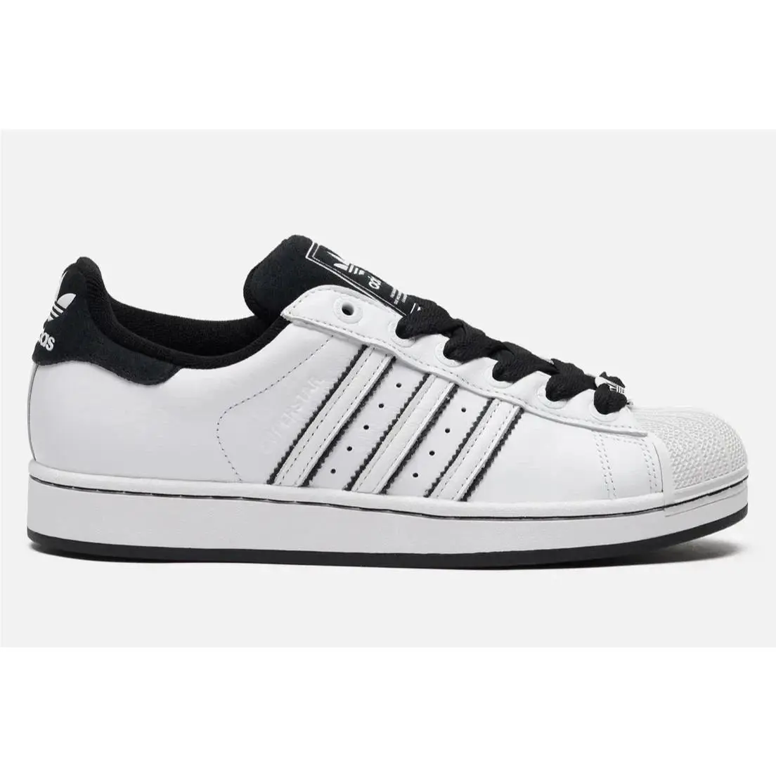 Adidas Superstar II Men`s Size 13.5 Shoes Cloud White/core Black JH5469