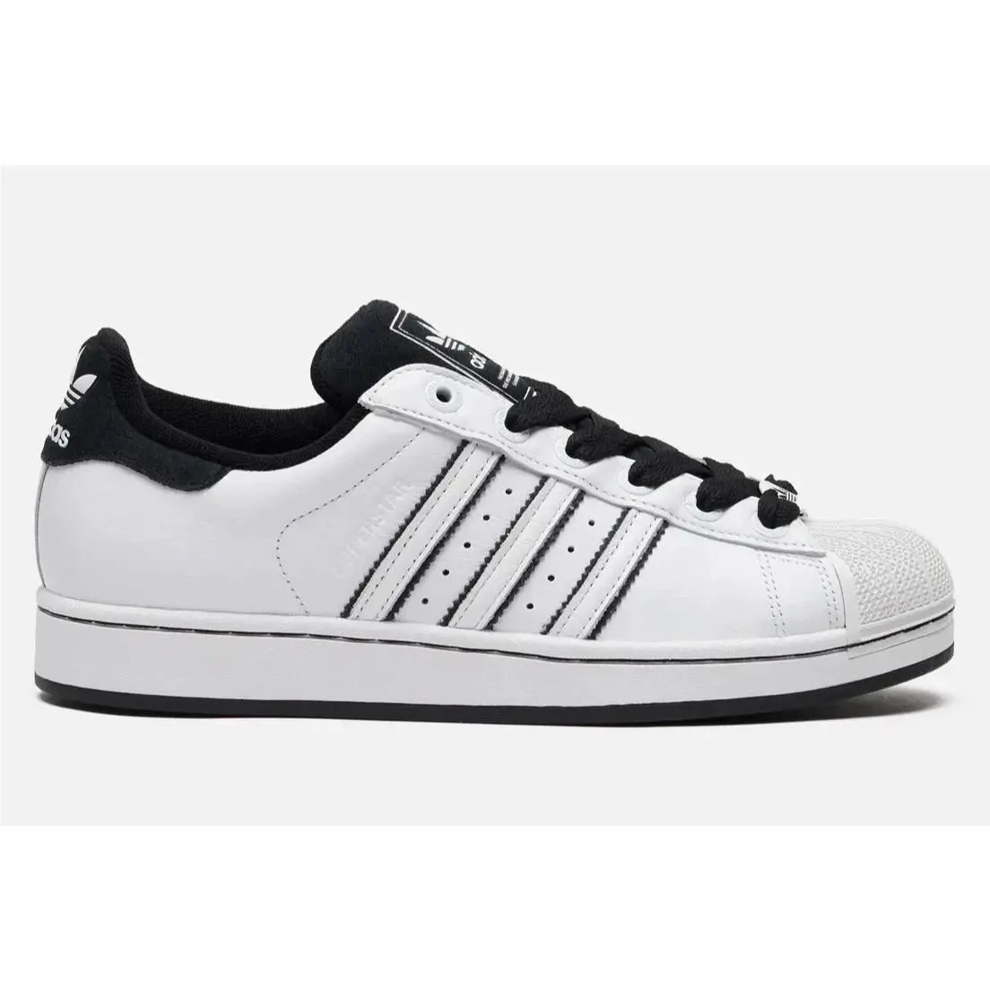 Adidas Superstar II Men`s Size 13 Shoes Cloud White/core Black JH5469