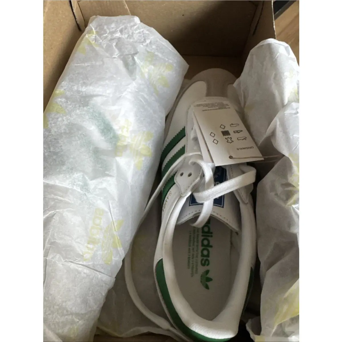 Adidas shoes - adidas Samba - Samba - White/Green (UPC: 4066762472284) 5