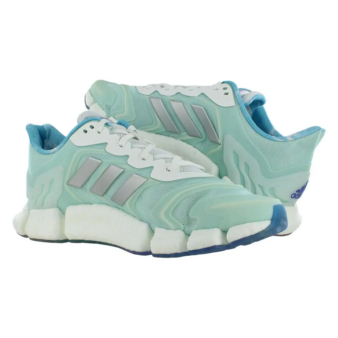 Adidas shoes - Cloud White/Silver Metallic/Pulse Aqua, Full: Cloud White/Silver Metallic/Pulse Aqua (UPC: 191984951577) 1