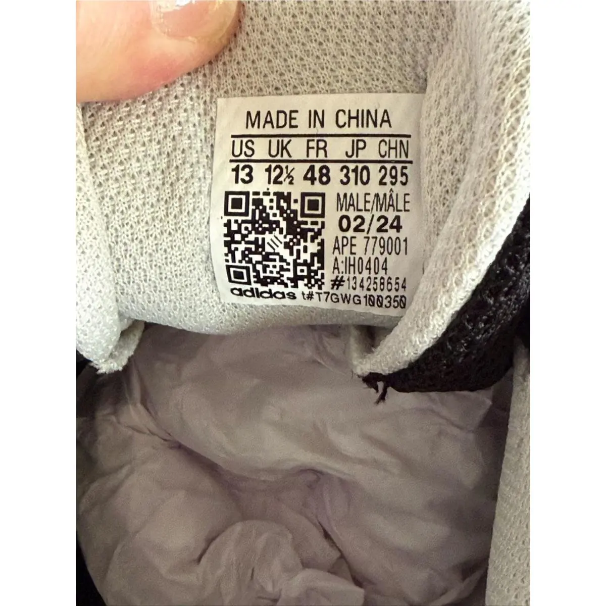 Adidas shoes - Temper Run 2 - Temper Run - White (UPC: 0191028637375) 3