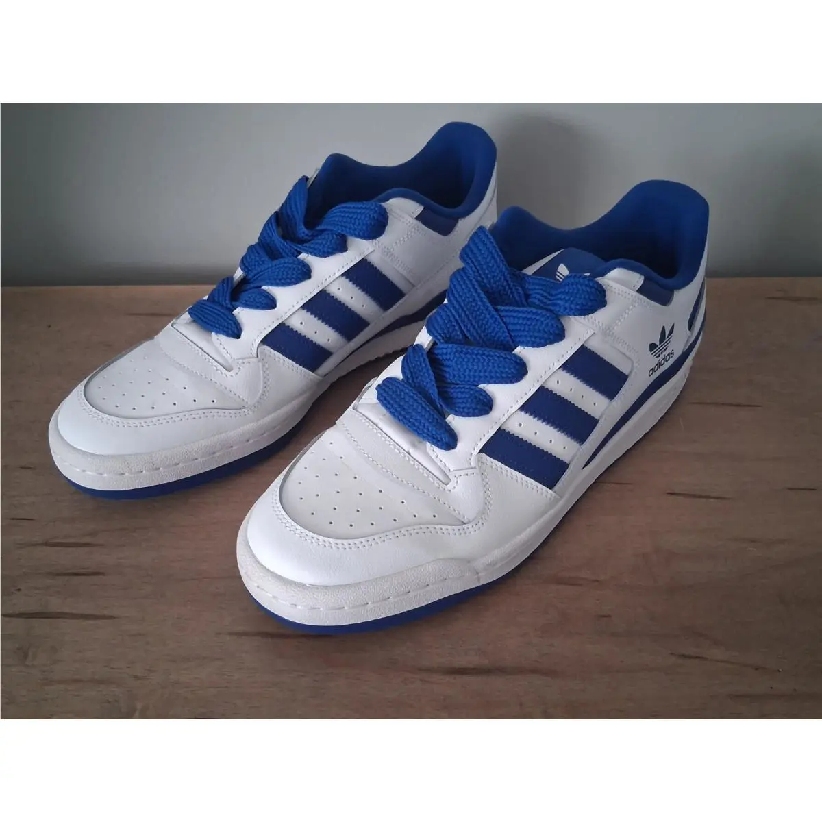 Adidas shoes - adidas Forum Low - Forum Low - Blue and white 2