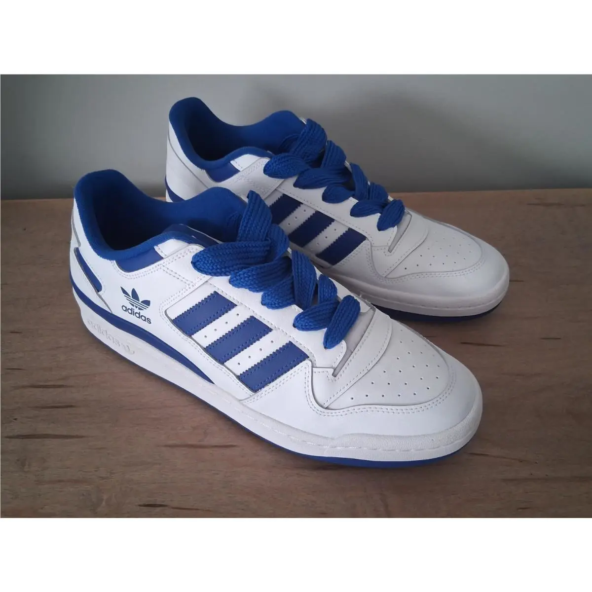 Adidas shoes - adidas Forum Low - Forum Low - Blue and white 3