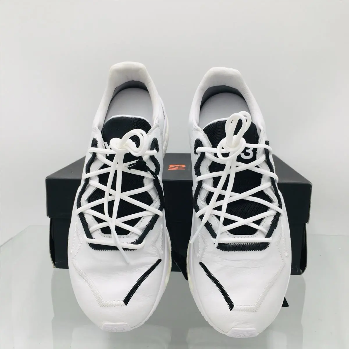 Adidas shoes - Y-3 Adizero Runner - Adizero Runner - Adizero Runner - White/ Black 10