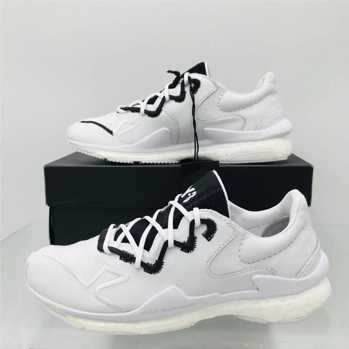 Adidas shoes - Y-3 Adizero Runner - Adizero Runner - Adizero Runner - White/ Black 3