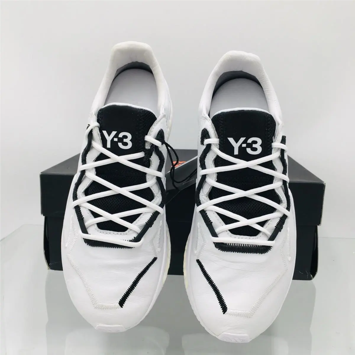 Adidas shoes - Y-3 Adizero Runner - Adizero Runner - Adizero Runner - White/ Black 7
