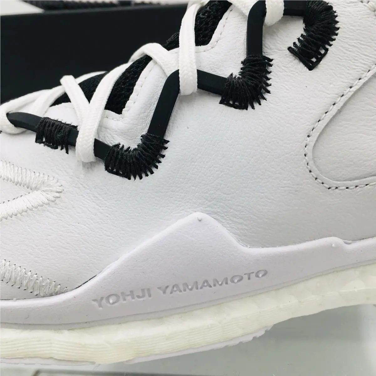 Adidas shoes - Y-3 Adizero Runner - Adizero Runner - Adizero Runner - White/ Black 4