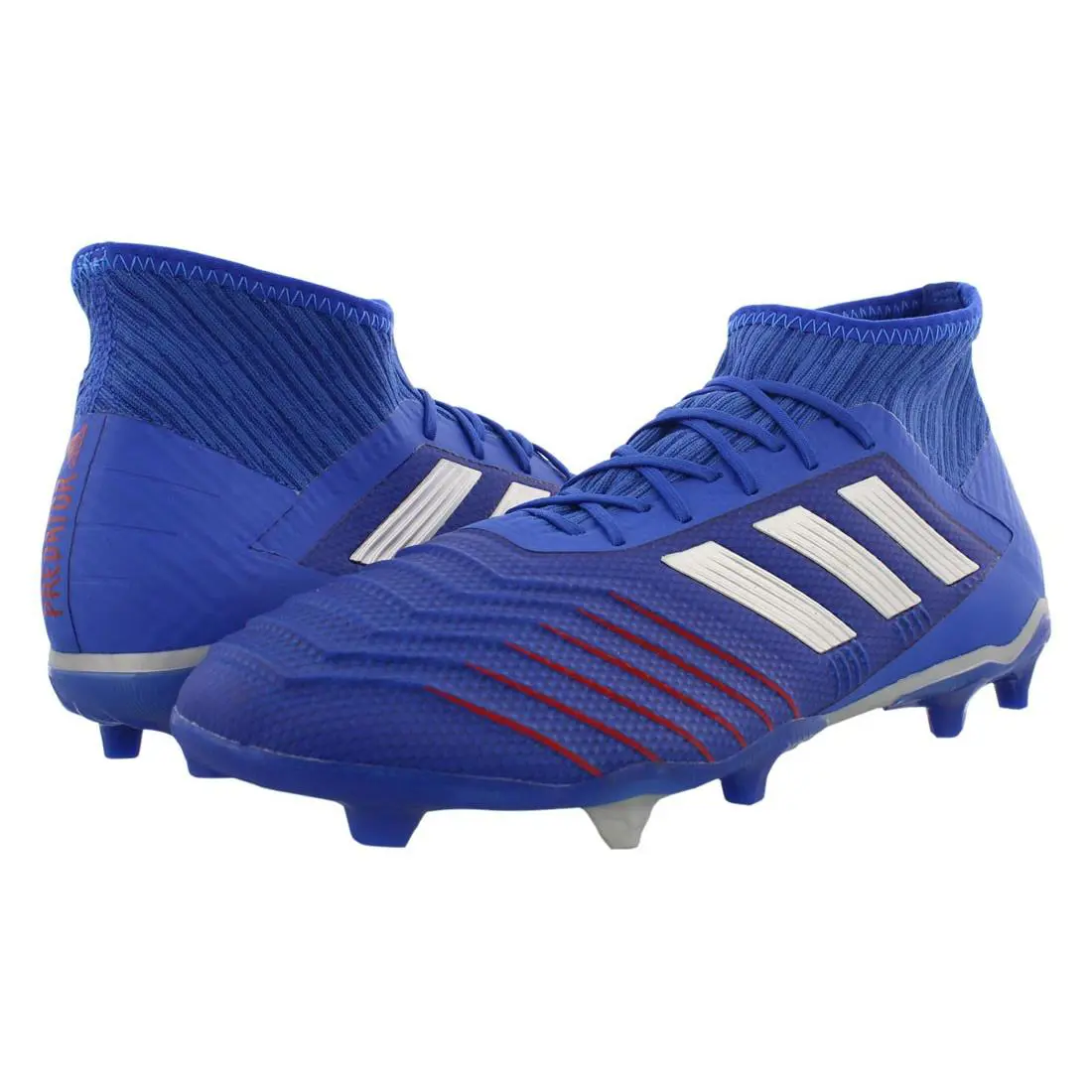 Adidas shoes - Bold Blue/Silver Metallic/Football Blue, Main: Blue (UPC: 191529025633) 0