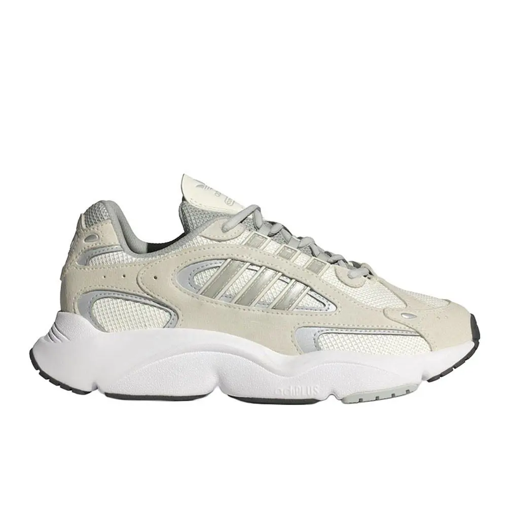Adidas Ozmillen Lace Up Womens Size 9.5 M Sneakers Casual Shoes IF6552 - White