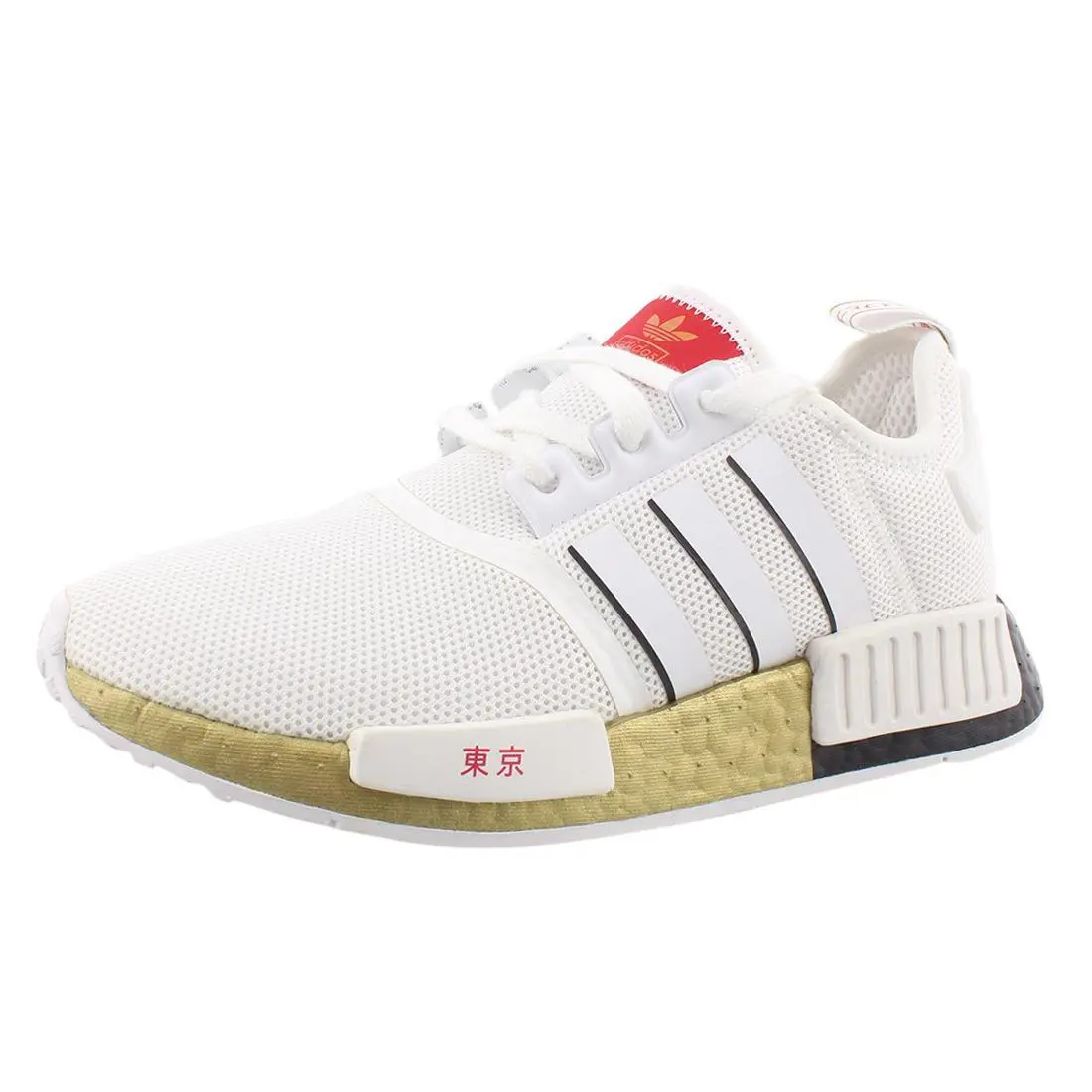 Adidas shoes - White/Gold/Black, Main: White (UPC: 191984140117) 0