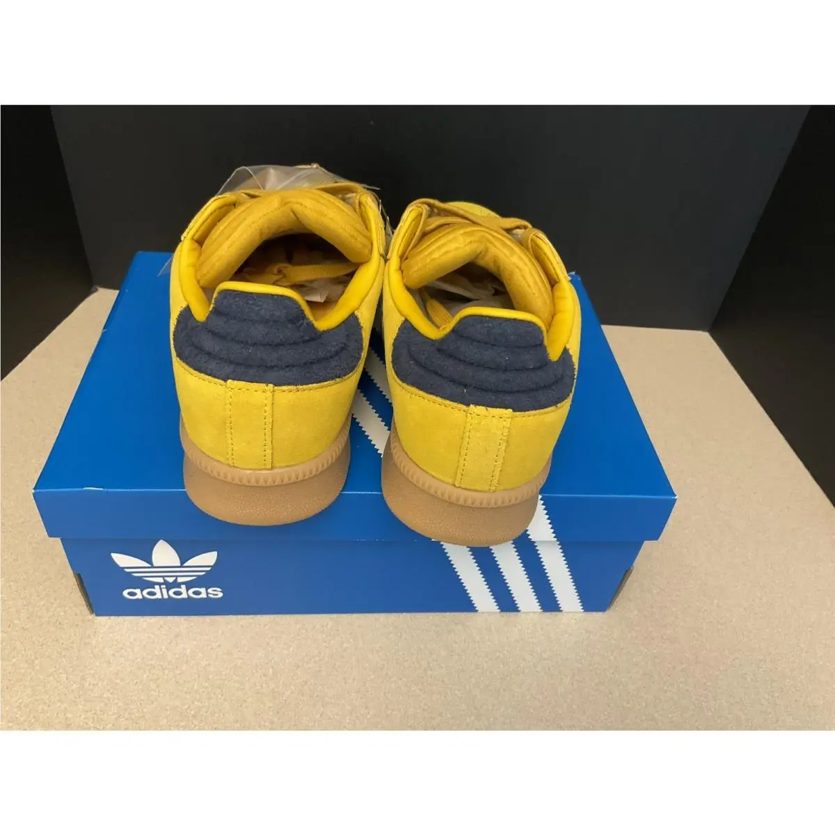 Adidas shoes - Adidas Samba XLG - Samba XLG - Yellow Gold/Blue 7