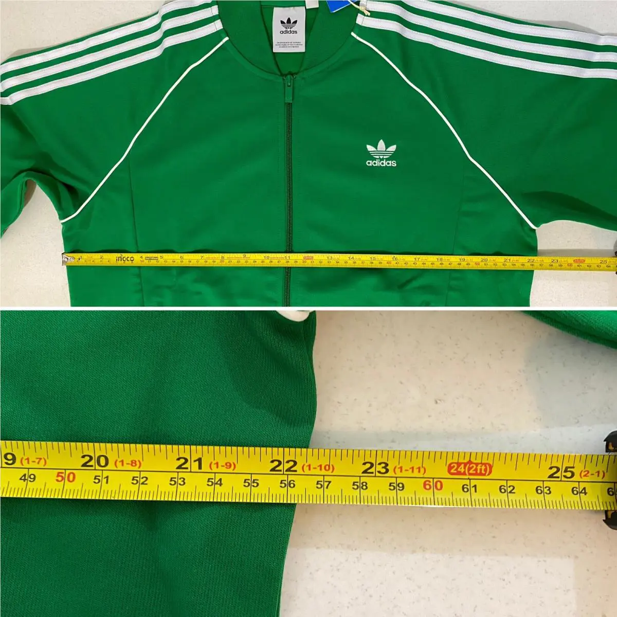 Adidas clothing - Green White 8