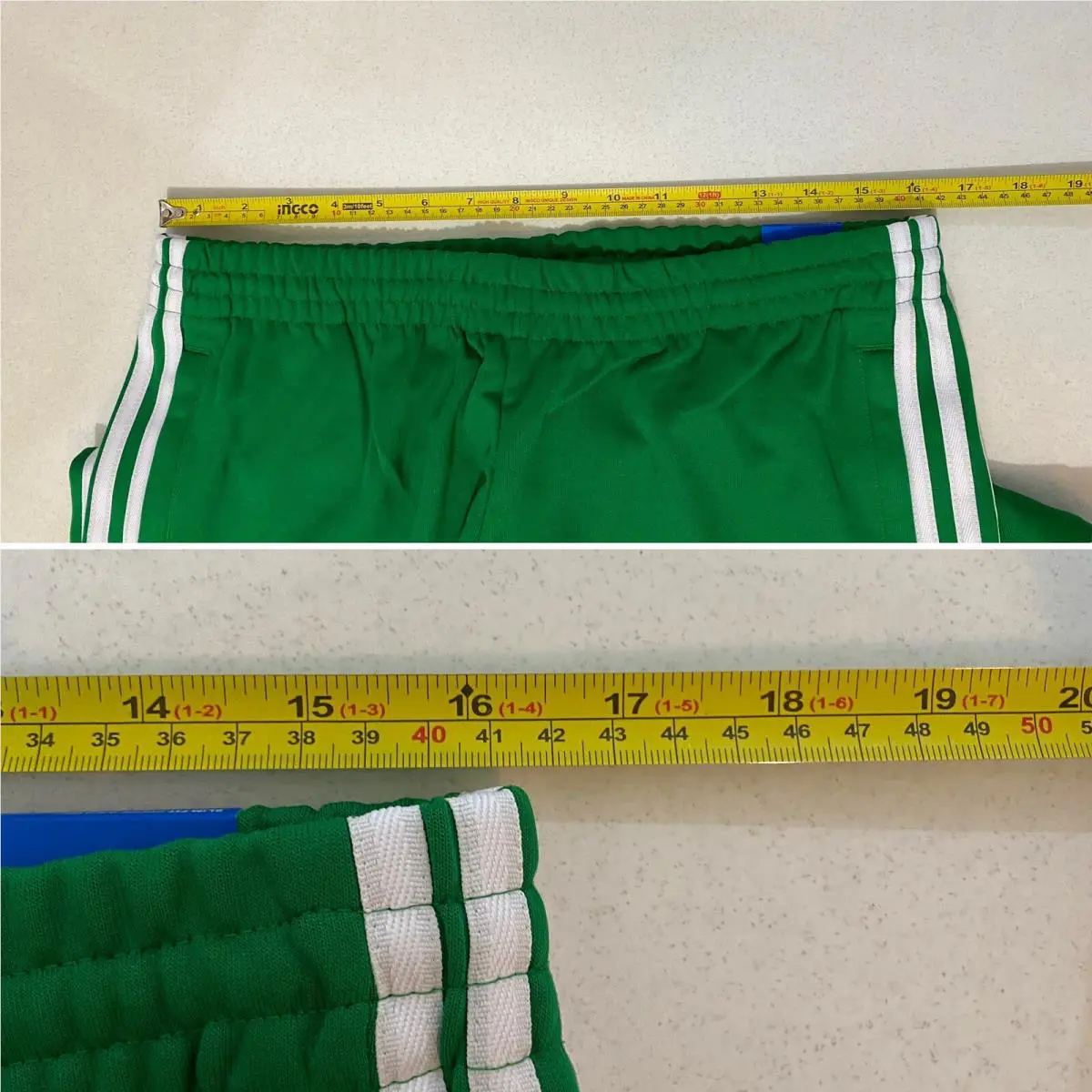 Adidas clothing - Green White 9