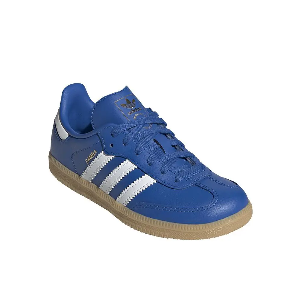 Adidas shoes - adidas Samba Og Lace Up  Toddler - JR7431 - Blue (UPC: 197623334084) 0
