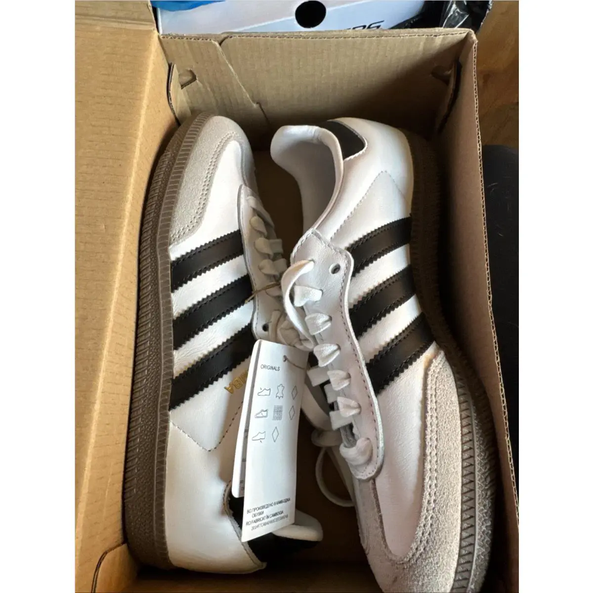Adidas shoes - adidas Samba - Samba - White/Black (UPC: 0810199570983) 5
