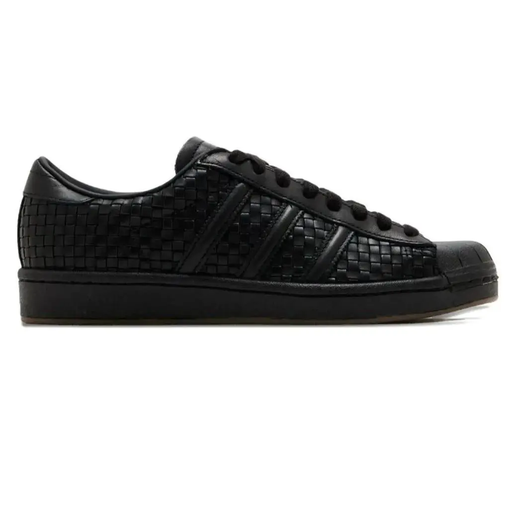 Adidas Womens Superstar Vintage Sneaker Shoes Core Black/black US 5.5