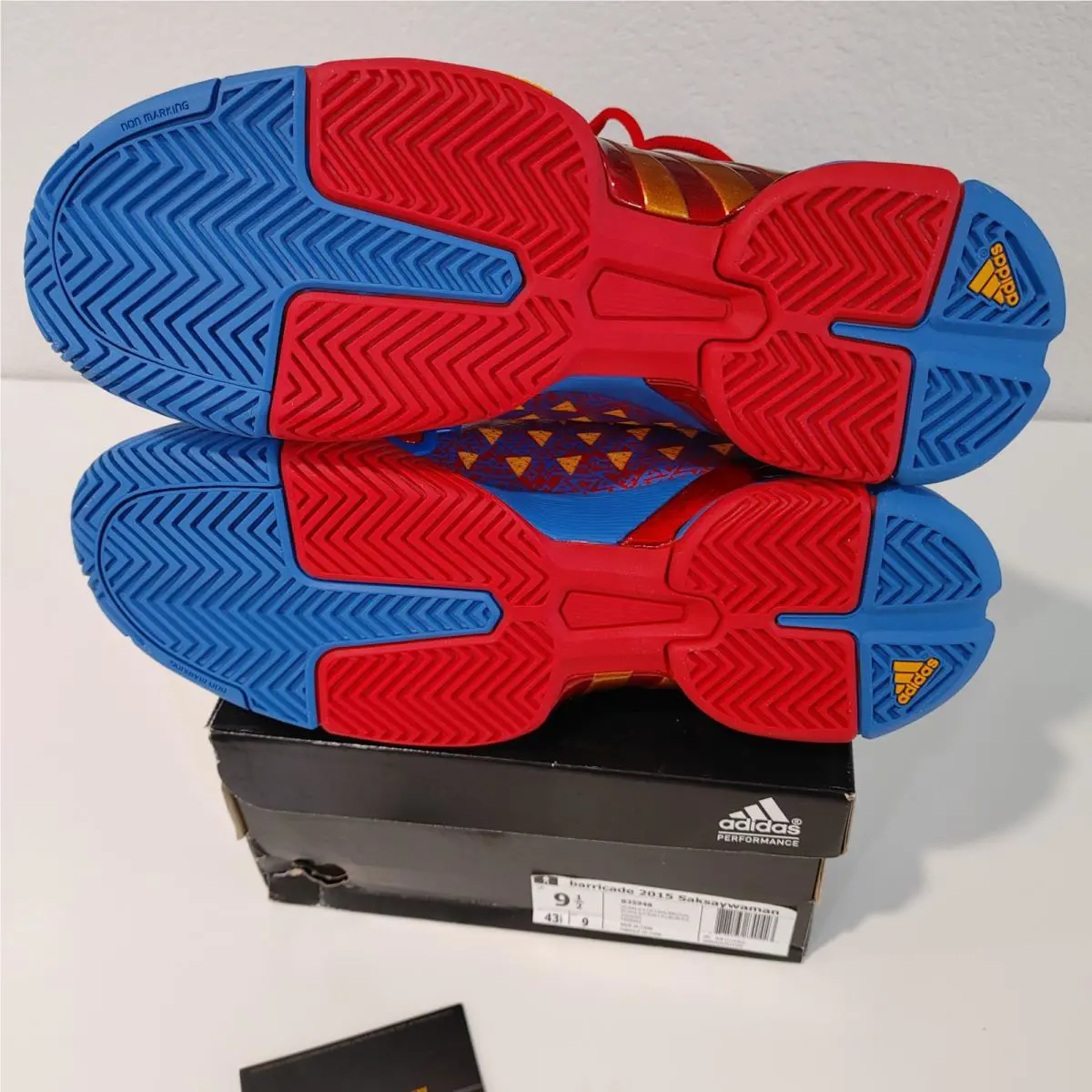 Adidas shoes - adidas Barricade - Barricade - B35948 - Red 8
