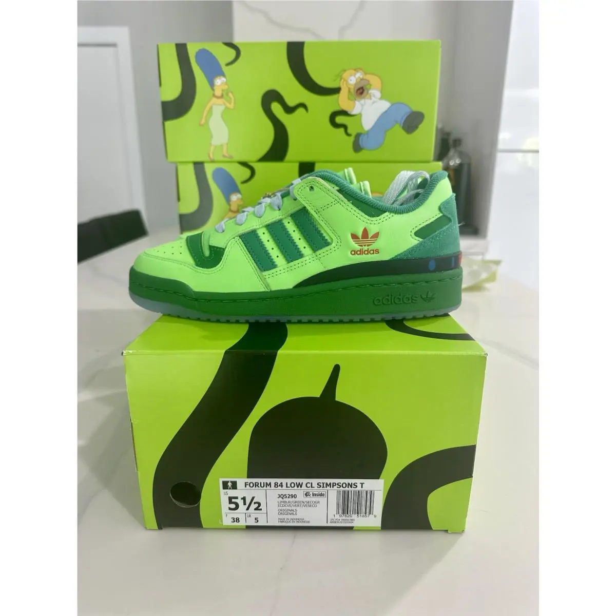 Adidas shoes - adidas Forum 84 Low - Forum Low - Green 2