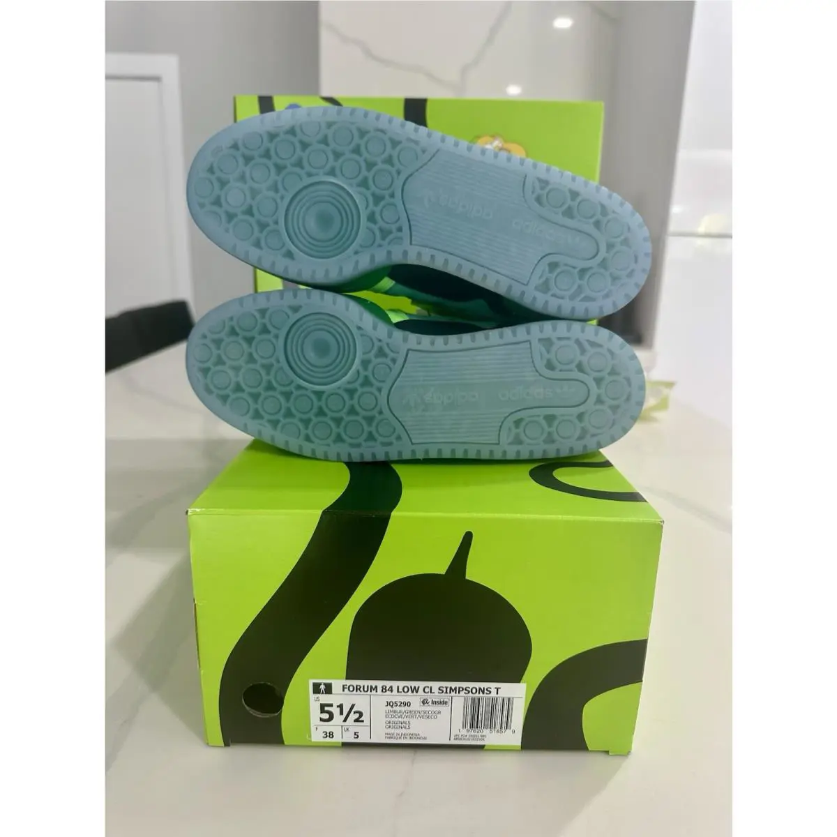 Adidas shoes - adidas Forum 84 Low - Forum Low - Green 3