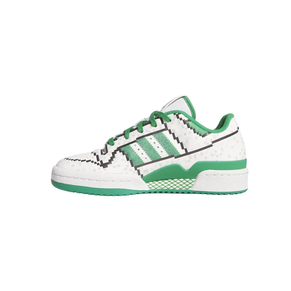Adidas shoes - adidas Forum Low Cl Graphic Lace Up  Youth - JI3399 - Green, White (UPC: 197615886713) 1