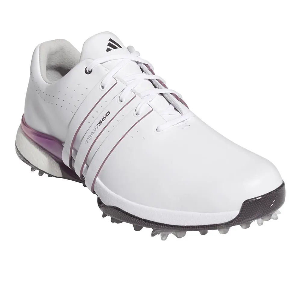 Adidas shoes - adidas Tour360 24 Golf - Golf - IE3366 - Purple, White (UPC: 196478280386) 0