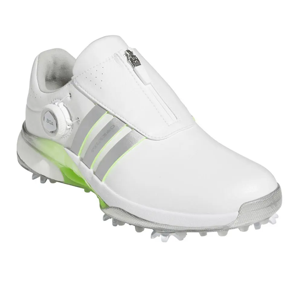 Adidas shoes - adidas Tour360 24 Boa Golf - IF0264 - Green, Silver, White (UPC: 196472180859) 0