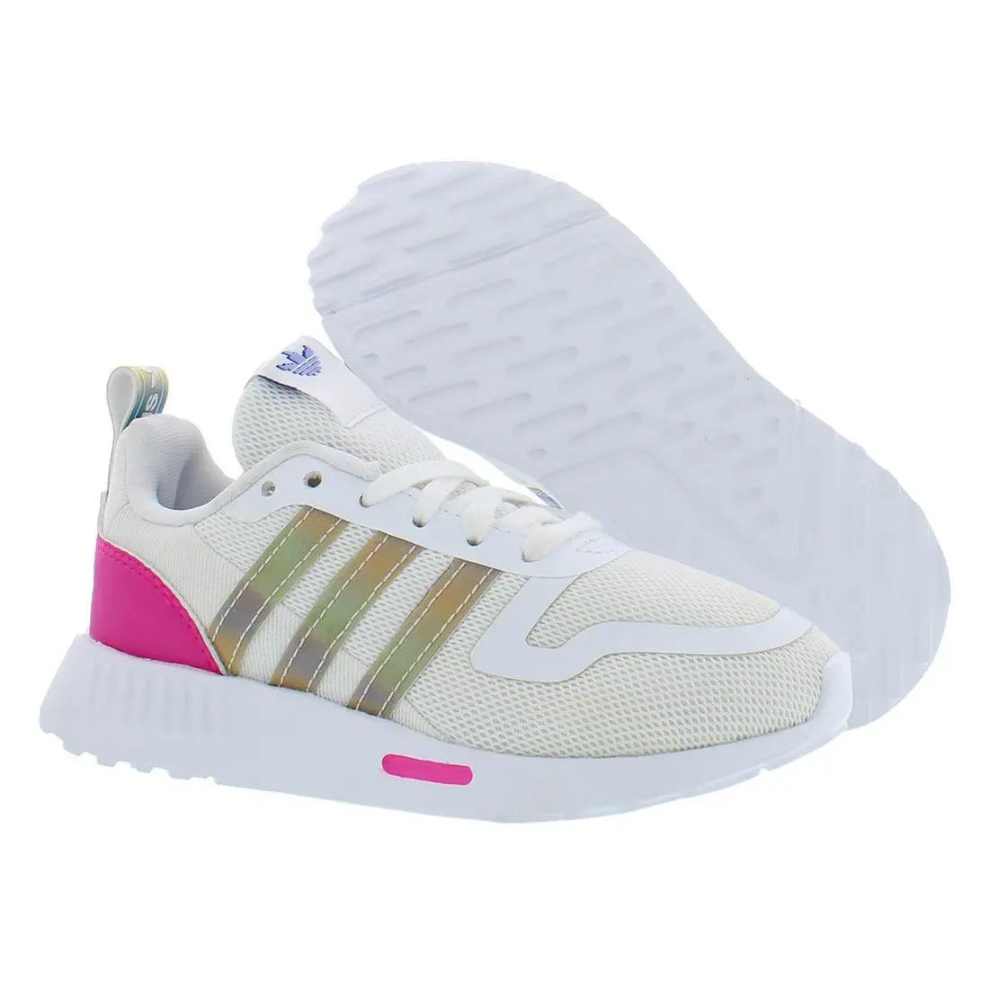 Adidas Originals Multix C Girls Shoes Size 10.5 Color: White/multi-pink
