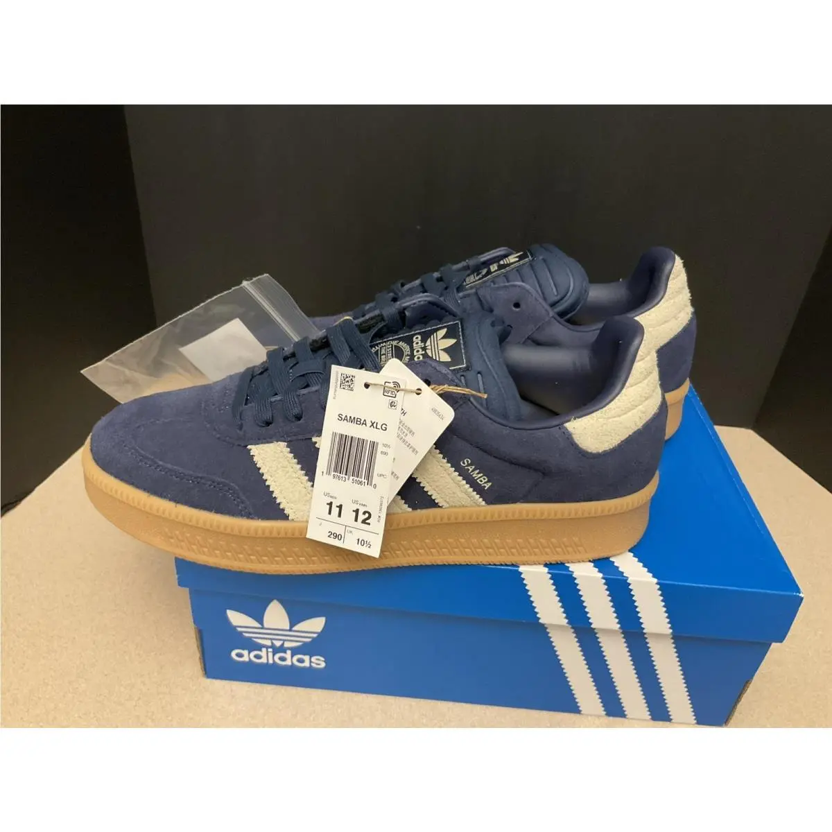 Adidas shoes - Adidas Samba XLG - Samba XLG - Blue 4