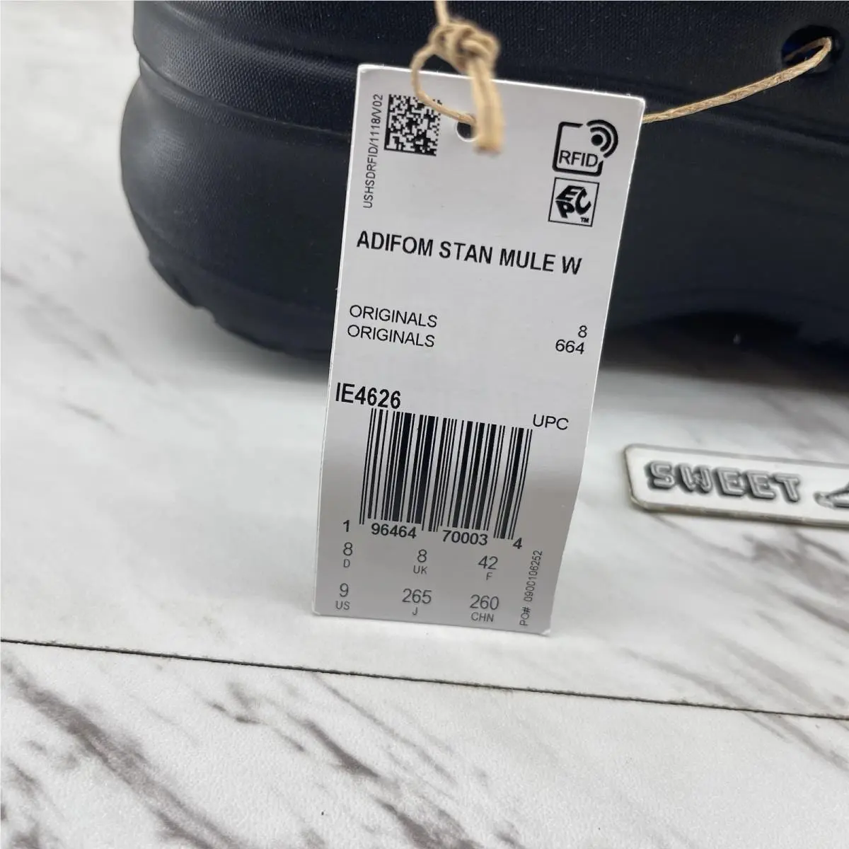 Adidas shoes - Adifom Stan Mules - Adifom Stan Mules - JE4626 - Black 6