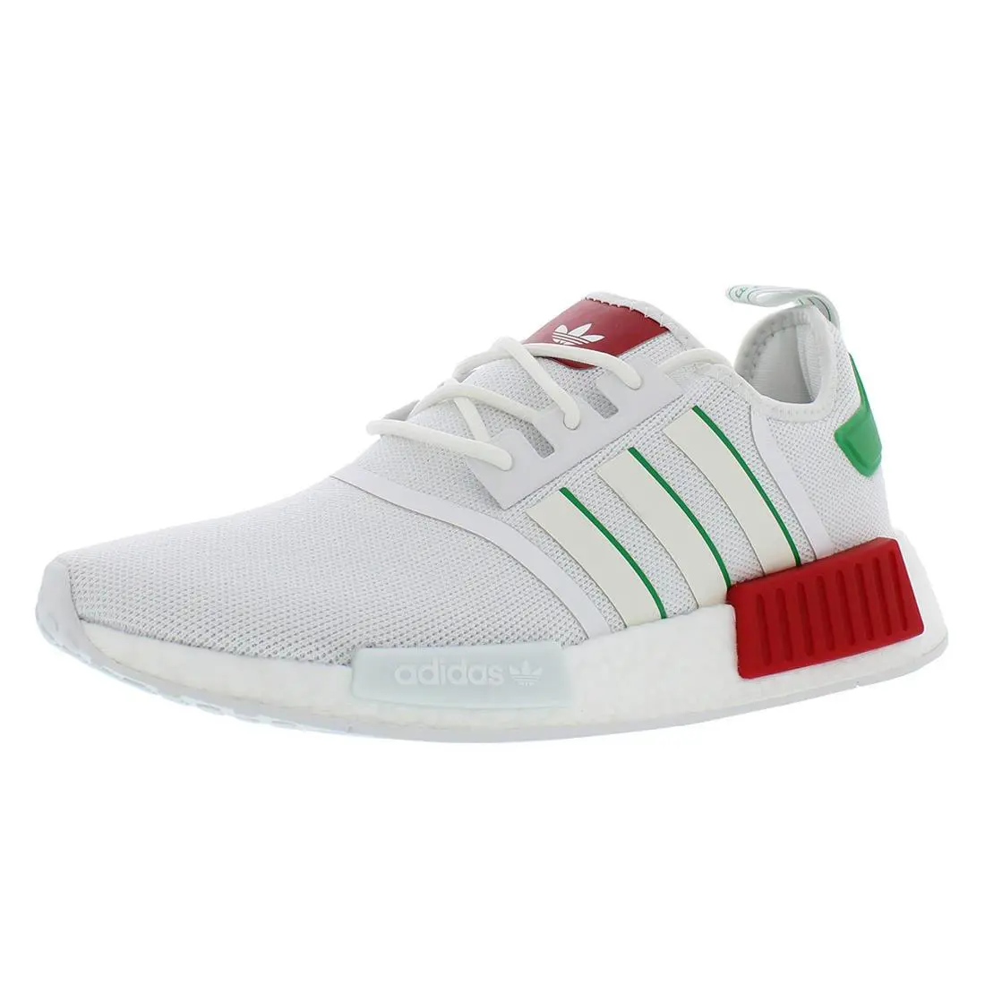 Adidas shoes - Cloud White/Off White/Green, Main: White (UPC: 195747524565) 0