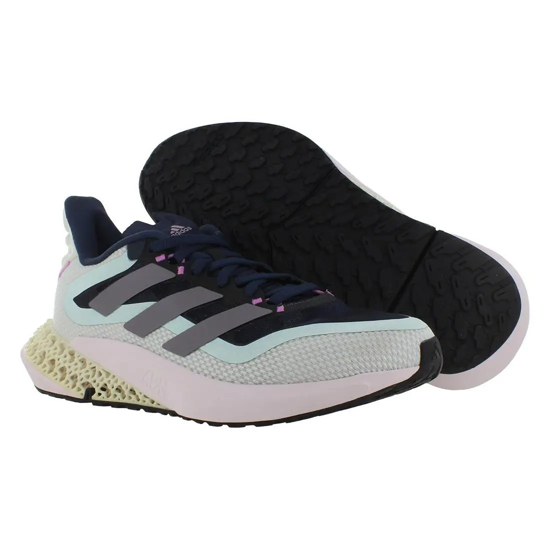 Adidas 4DFWD Pulse 2 Womens Shoes Size 7.5 Color: Shadow Navy/matte Purple - Shadow Navy/Matte Purple Metallic/Almost Blue, Main: Blue