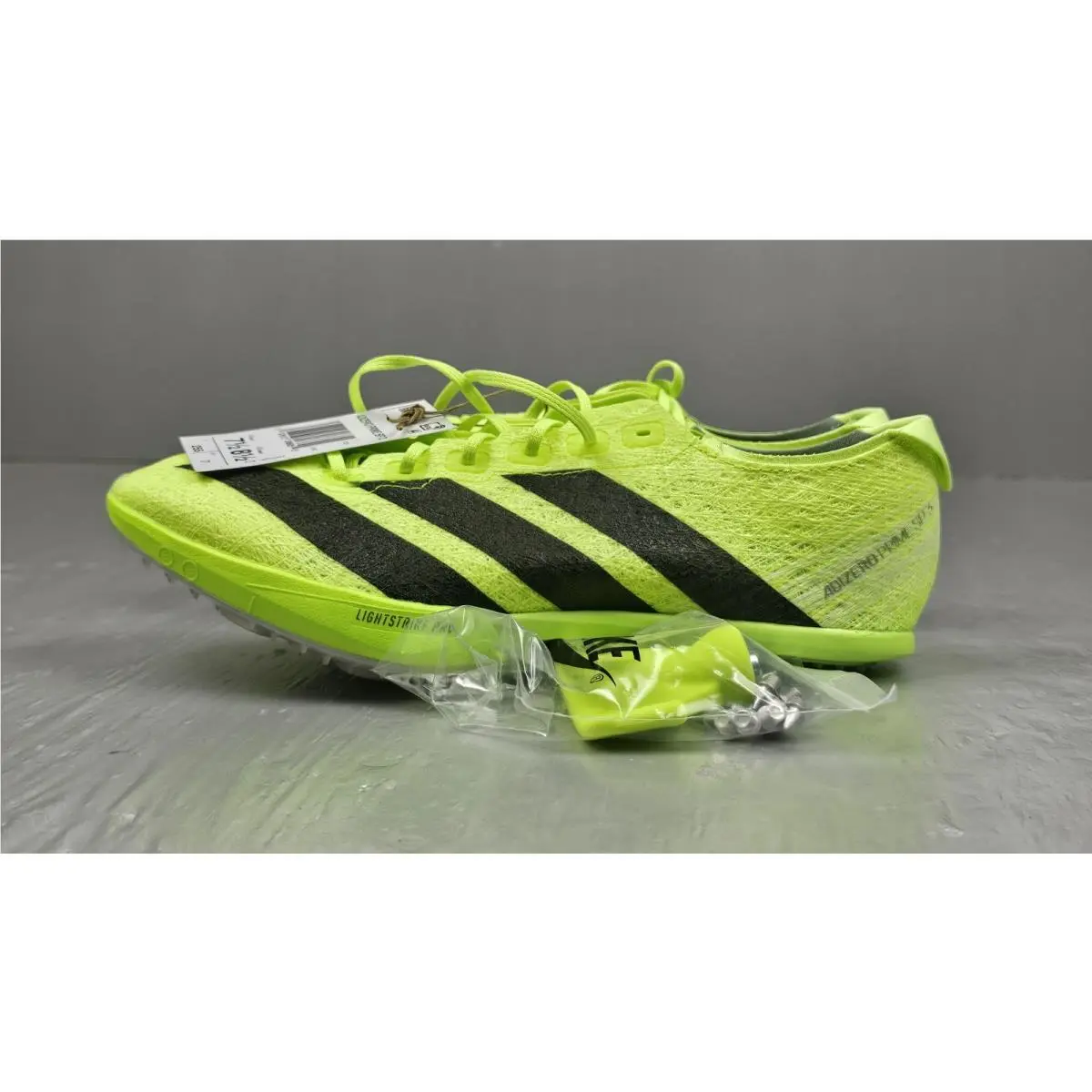 Adidas Adizero Prime SP 3 Track Spikes Mens 6.5 Strung Lucid Lemon IH5800