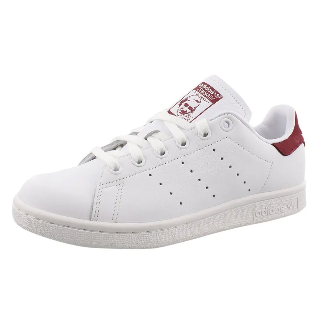 Adidas shoes - EE5803 - EE5803 - White/Maroon, Main: White (UPC: 191526378817) 0