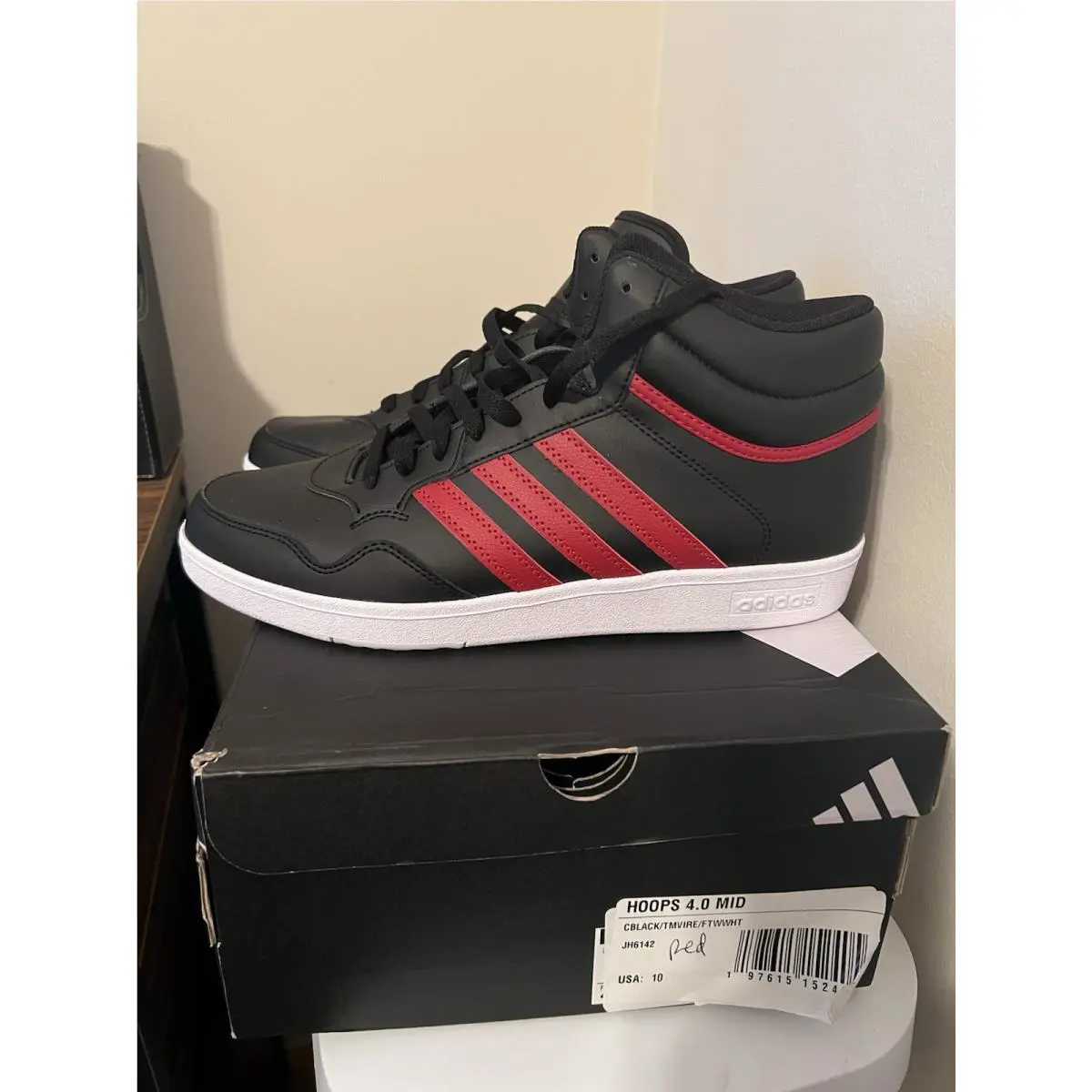 Adidas shoes - adidas Hoops Mid - Hoops Mid - Black 0