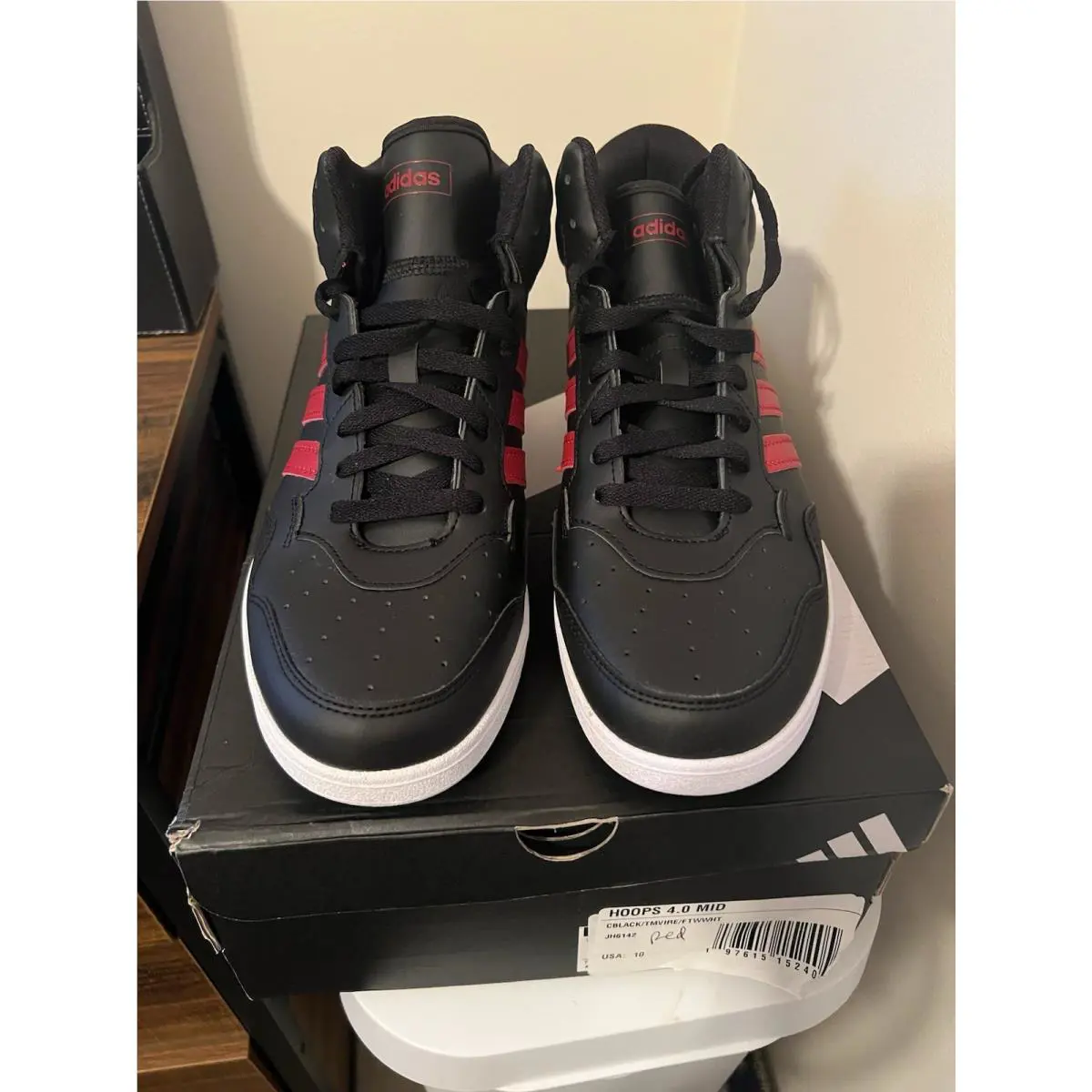 Adidas shoes - adidas Hoops Mid - Hoops Mid - Black 1