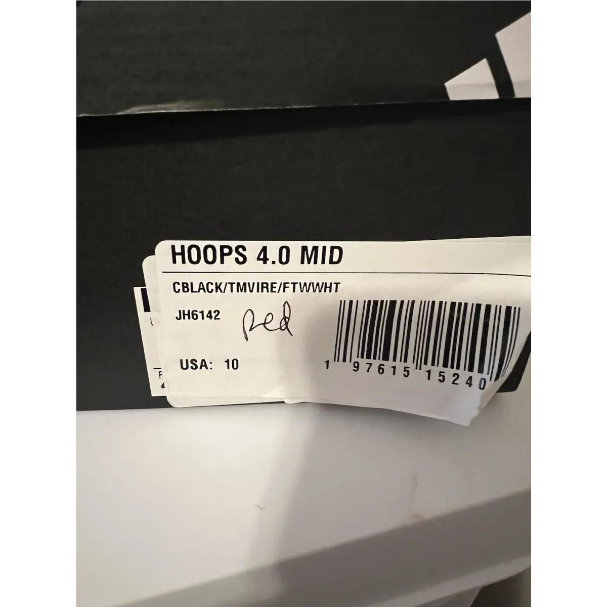 Adidas shoes - adidas Hoops Mid - Hoops Mid - Black 4
