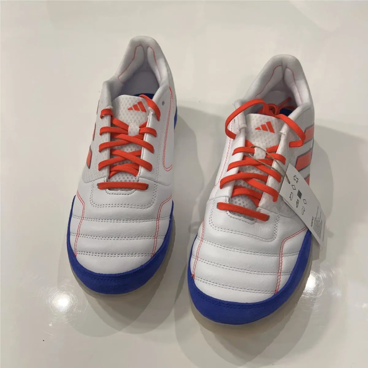 Adidas shoes - TOP SALA COMPETITION IN - TOP SALA COMPETITION - IG8763 - Footwear White/Lucid Blue/Solar Red 2