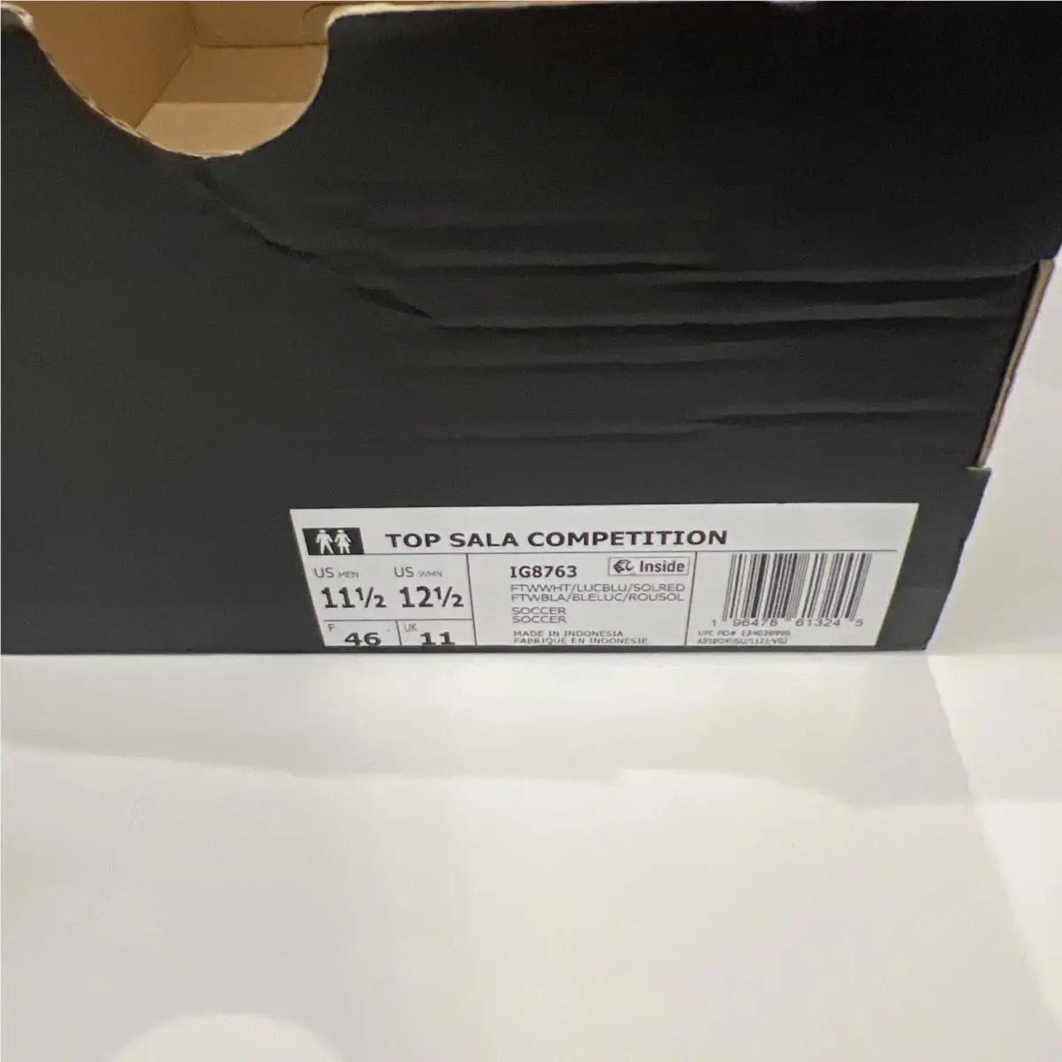 Adidas shoes - TOP SALA COMPETITION IN - TOP SALA COMPETITION - IG8763 - Footwear White/Lucid Blue/Solar Red 4