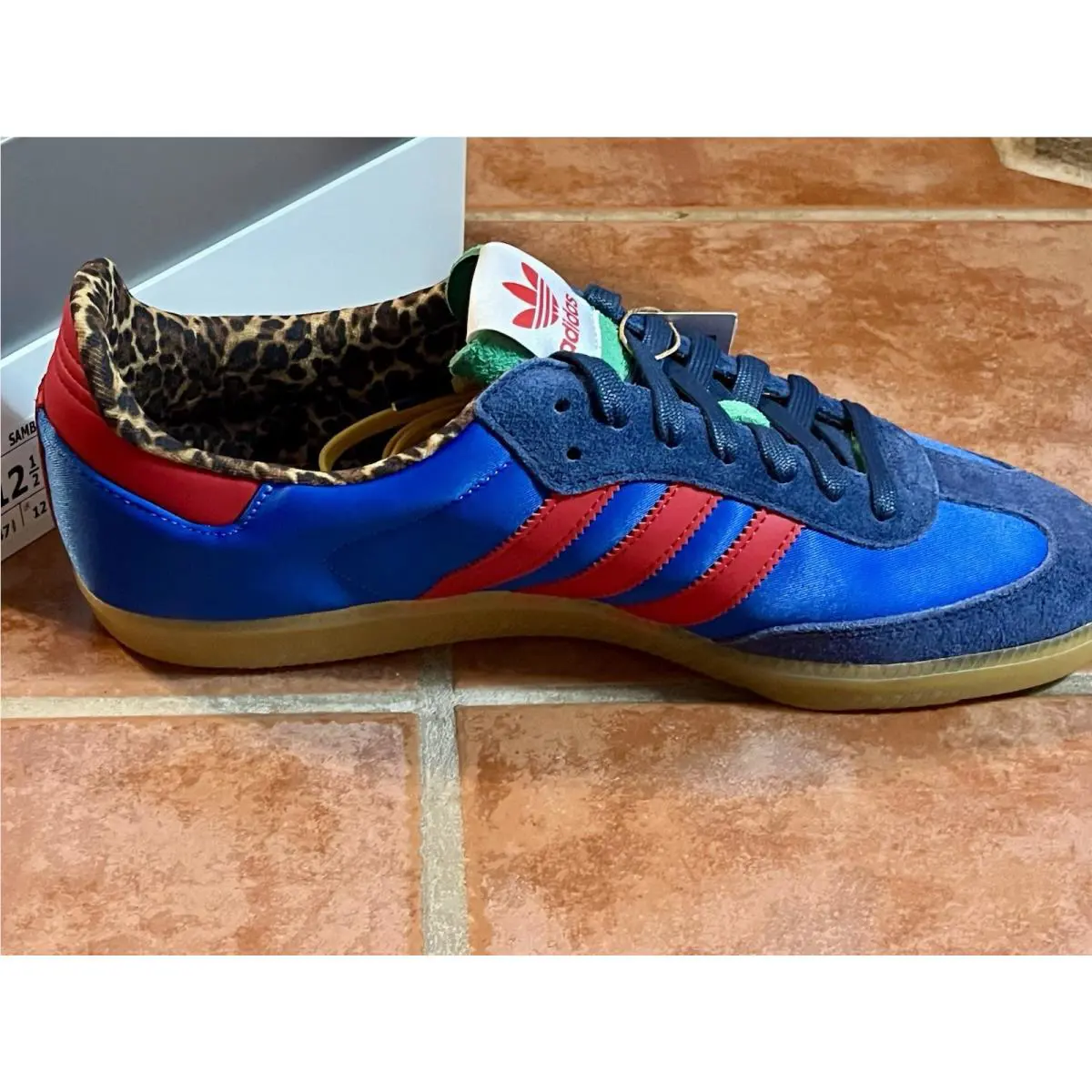 Adidas shoes - adidas Samba - Samba - IE0173 - Blue, Manufacturer: Blue Bird/Better Scarlet/Dark Slate 1