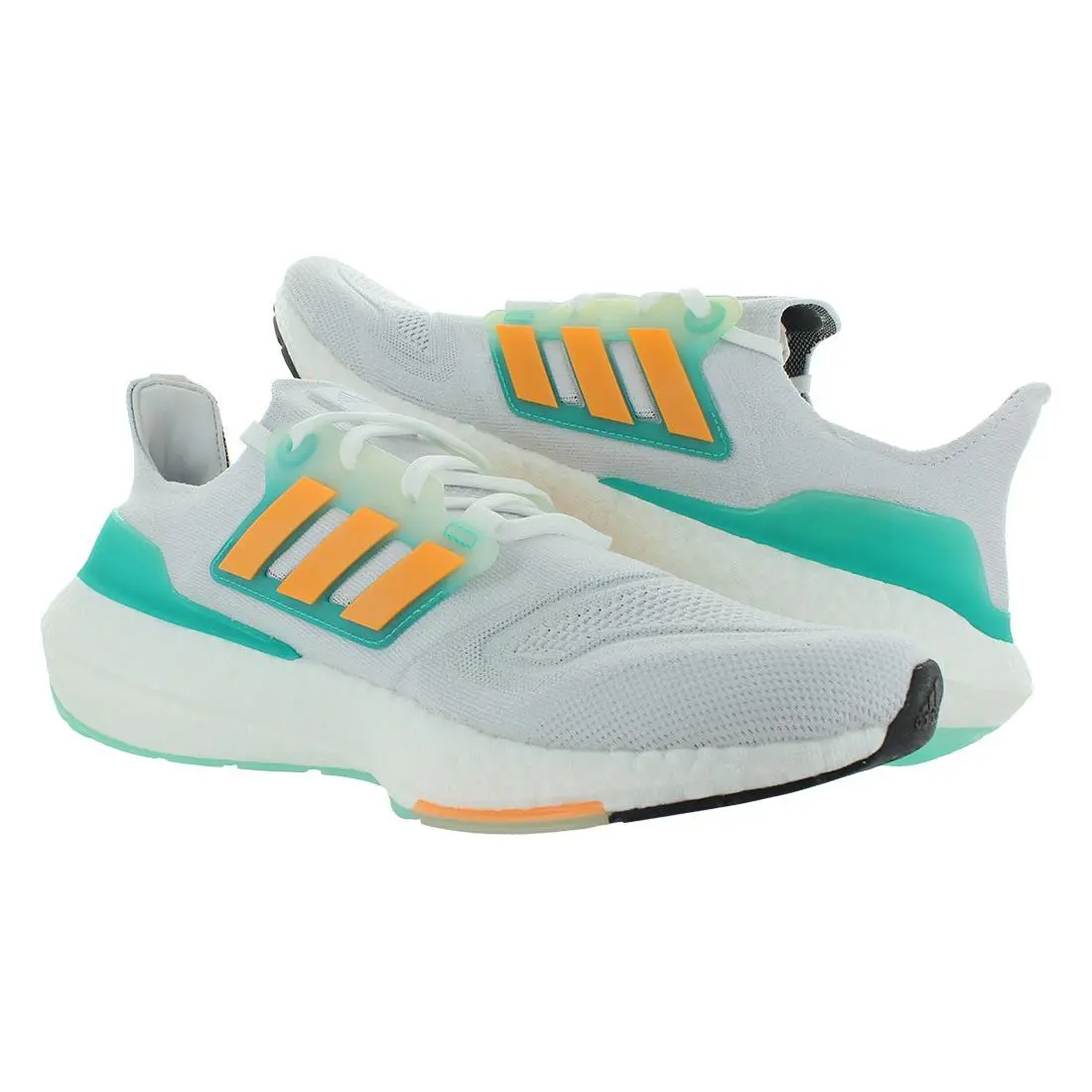 Adidas shoes - Cloud White/Flash Orange/Mint Rush, Full: Cloud White/Flash Orange/Mint Rush (UPC: 195734441844) 1