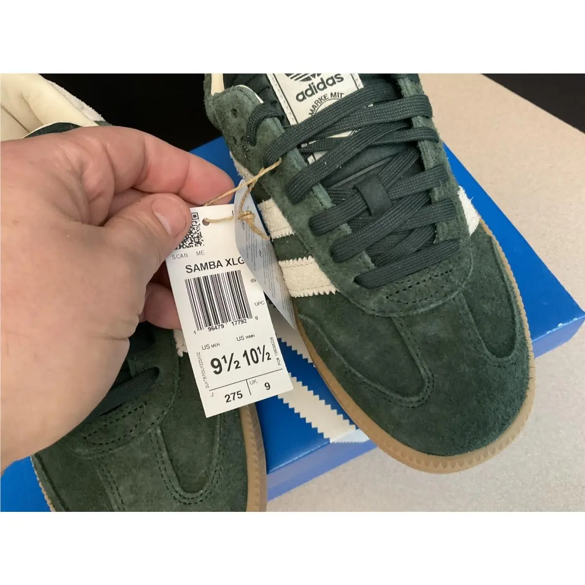 Adidas shoes - Adidas Samba XLG - Samba XLG - Green 3