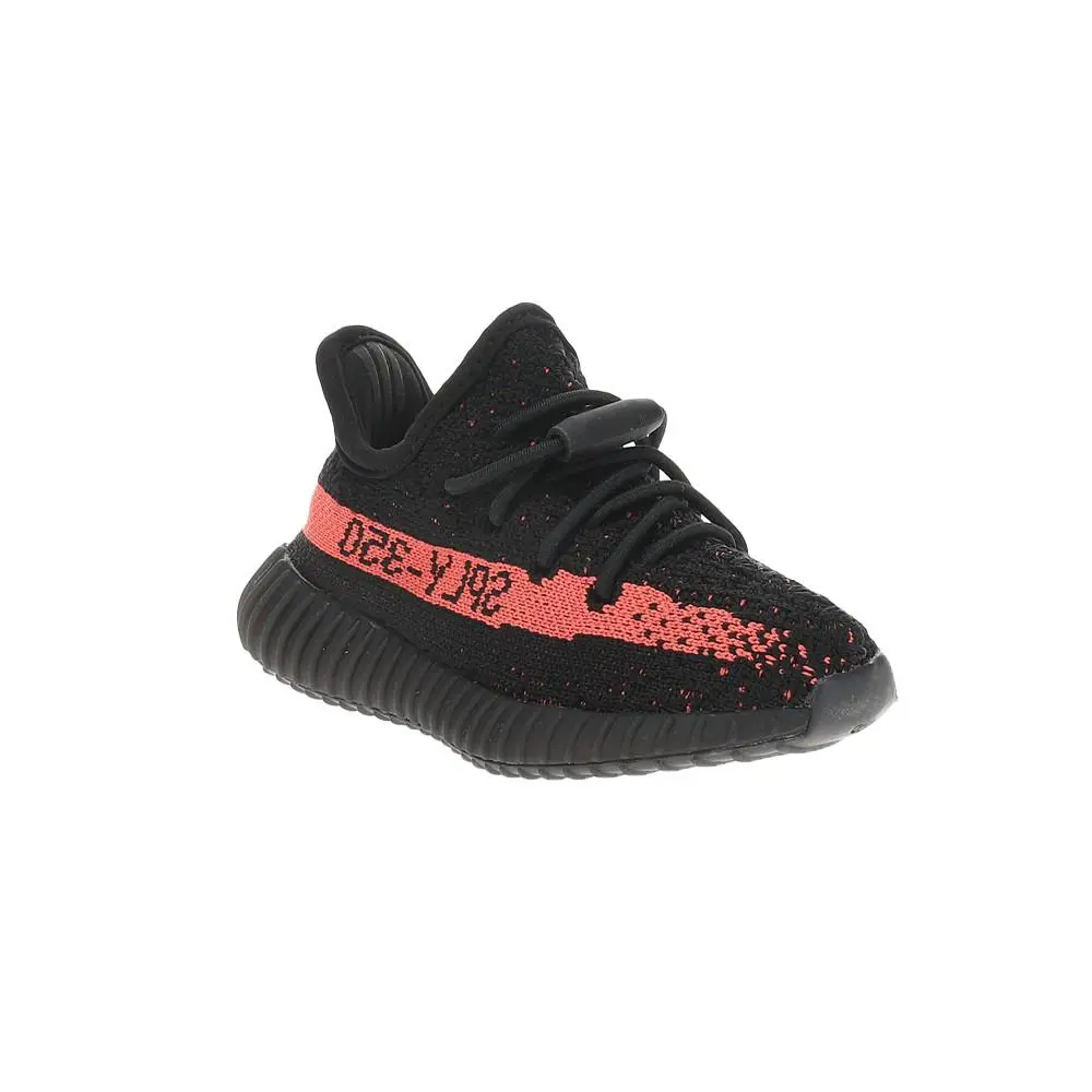 Adidas shoes - adidas  Yeezy Boost 350 V2 Slip On  Toddler - HP6587 - Black, Red (UPC: 195746333687) 0