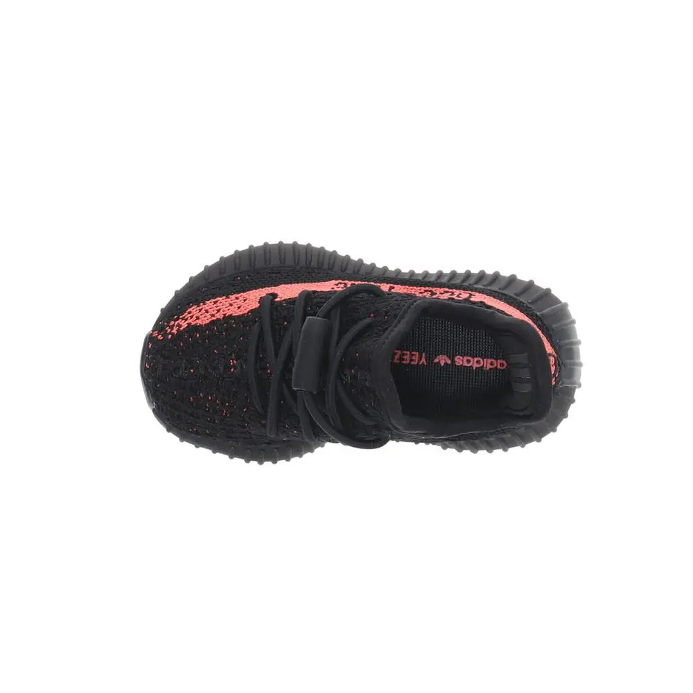 Adidas shoes - adidas  Yeezy Boost 350 V2 Slip On  Toddler - HP6587 - Black, Red (UPC: 195746333687) 2