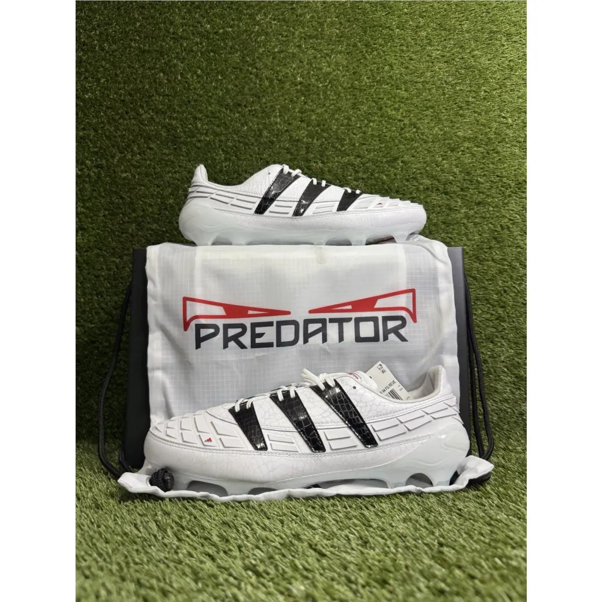 Adidas shoes - adidas Predator 94 FG Reverse - HQ2681 - Cloud White/Core Black 5