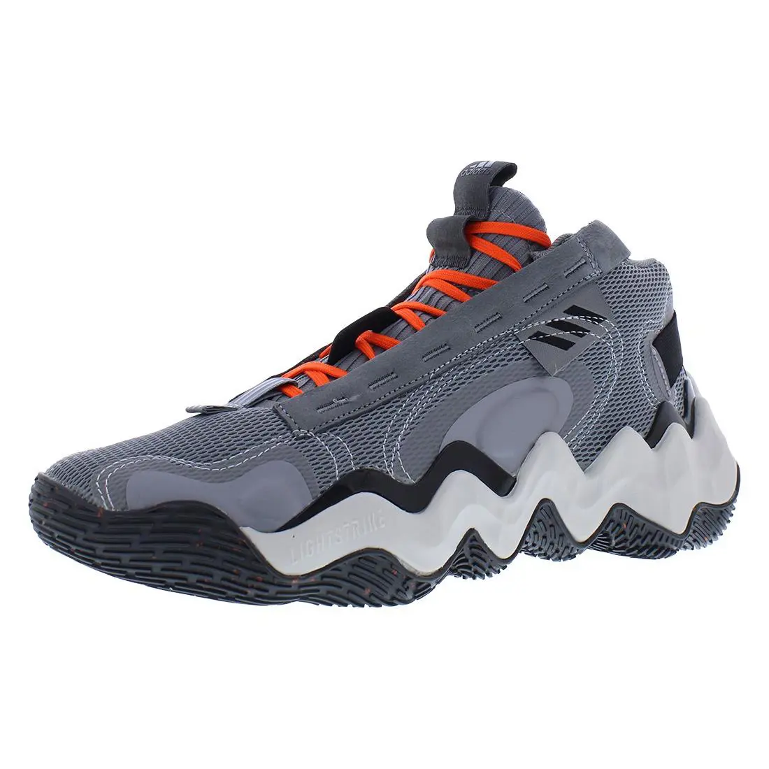 Adidas shoes - Grey Three/Core Black/Impact Orange, Main: Grey (UPC: 195745187915) 0